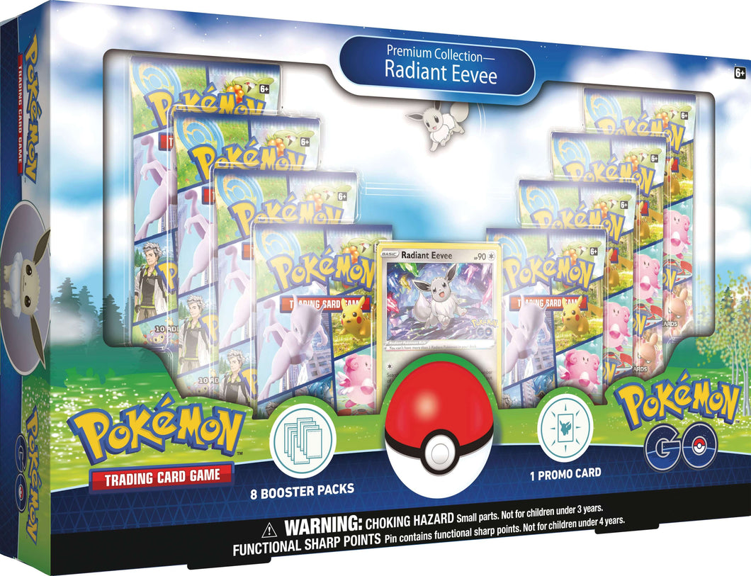 Pokemon GO Premium Collection Box Radiant Eevee Opening